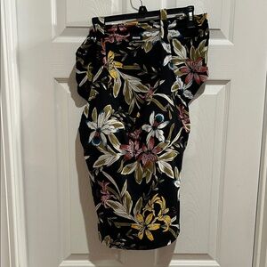 AKHG Black Floral Tankini